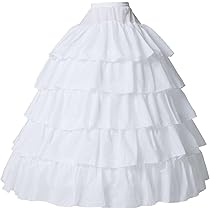 Sottogonna In Cotone Crinolina - Lunghezza 105 Cm - Vintage Anni 50 - Per Abiti Sposa, Festa E Cosplay - Foto 12