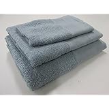 Flor de Algodón Set Toalla 3 Uds. Panama 400 Gr Gris