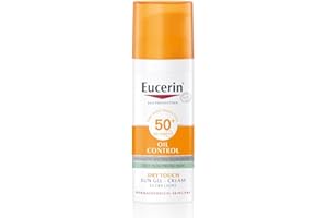 Eucerin Face Sunscreen Oil Control Gel-Cream Dry Touch, H... - 37 ريال
