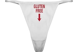 CafePress Naughty Gluten Free Classic Thong Panties