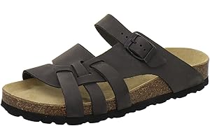 AFS-Schuhe Damen Pantoletten aus echtem Leder, hochwertige Hausschuhe für Frauen Made in Germany