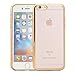 Produktbild Tado-Case Hülle TPU Case Schutzhülle Alu Bumper Gold / Transparent Apple iPhone 6 4.7 Zoll