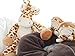 Giraffe Safari theme Unisex Baby Shower yellow Nappy Cake Hamper Gift - FAST & FREE DELIVERY!