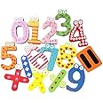Syga Stencils Magnet Refrigerator Stickers Toys, Multicolour, 15 Letters