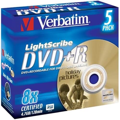 Amazon.es: dvd lightscribe