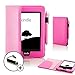 Produktbild Forefront Cases Amazon Kindle Paperwhite (Nur für 2012, 2013, 2015, 2016 Modell) Smart Hülle Schutzhülle Tasche Case Cover - Extra Robust Rundum-Geräteschutz Smart Auto Schlaf Wach (ROSA)