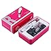 ZJchao(TM) Red Electric Auto Derma Micro Needle Stamp with 10pcs 0.25MM-2.0MM Adjustable 12 Needle Cartridge