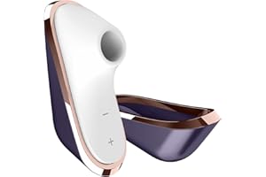 Satisfyer 'Traveler' Vibrator | Auflegevibrator mit 11 Druckwellen-Programme | Sex-Spielzeug für Frauen | Leise starke Klitor