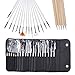 MAKARTT 20pcs Nail Art Design Painting Brush Dotting Tool Kit Set