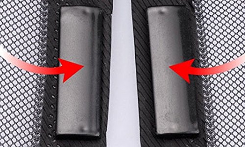 Moskitonetz mit Magnetverschluss mit 18 starken Magneten 100 x 210cm – perfekter Schutz vor Insekten individuell kürzbar - 3