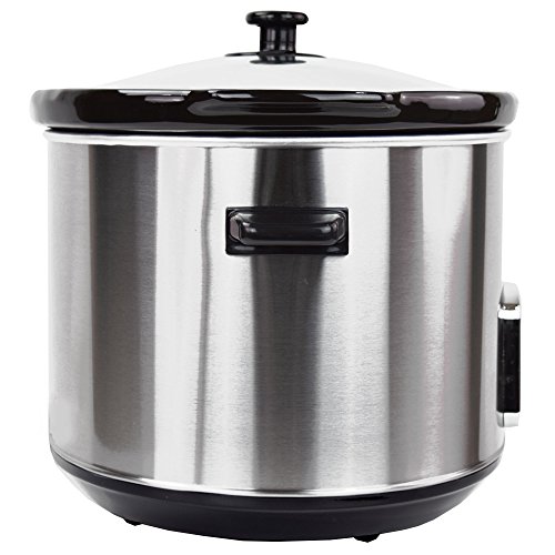 Syntrox Germany 8,0 Liter Digitaler Edelstahl Slow Cooker mit Timer und Warmhaltefunktion - 6