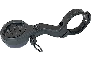 CloseTheGap regular2 Glasfiber Fahrradcomputer Halterung - Fahrrad Lenkerhalterung für 31,8 mm Lenker-Vorbau, mit Adapter kompatibel mit GoPro, Garmin, Wahoo, Bryton, leichtes Fahrrad Zubehör