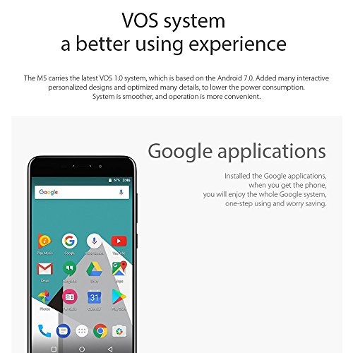 Vernee M5 MT6750 Octa-core Android 7.0 Cellulare 4G RAM 32G ROM 5.2 pollici 13MP 3300mAh 4G Dual SIM sensore di impronte digitali Smartphone