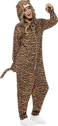 Smiffys Adult Unisex Tiger Costume, All In One Jumpsuit, Size: L, Color: Brown and Black, 55002 reviews Smiffys Adult Unisex Tiger Costume, All In One Jumpsuit, Size: L, Color: Brown and Black, 55002