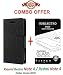Goelectro Xiaomi Redmi Note 4 / mi redmi note 4 / Redmi Note 4 (COMBO OFFER) Wallet Style Flip Cover Case for Xiaomi Redmi Note 4 ( Black ) + Premium 2.5D Curved Hardness Tempered Glass screen protector (Transparent) RS.349.00
