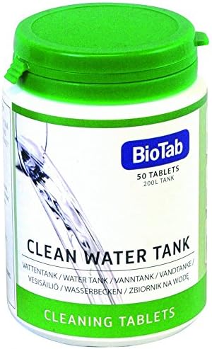 Biotab Clean Water Tank Cleaner 50 Tablets.