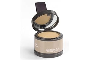 GOWWIM Hairline Powder, Hair Root Dye, Instantly Hair Color Shadow Cover Gray Hair Root, Hair Touch-Up, Thin Hair Powder 4g