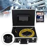 inspektionskamera Machen Sie das Leben einfacher und sicherer: Vergessen Sie das Krabbeln / Biegen / Ermüden Ihres Körpers oder das Anspannen von Rücken und Nacken. Diese Rohrinspektionskamera löst die harte Arbeit der Inspektion von Abwasserleitungen, Abflussrohren, Bohrlöchern, Maschinen, HLK-Kanälen, Tanks allgemeine bauaufsicht, bahninspektion, kommunale arbeiten und mehr