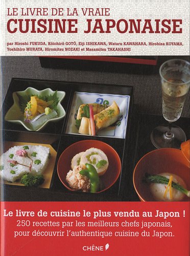 couverture de : Le livre de la vraie cuisine japonaise
