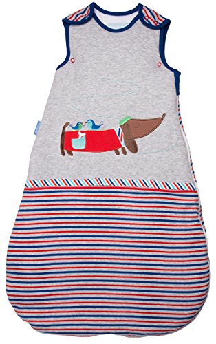 Grobag Baby Sleeping Bag Chien Chic (2.5 Tog, 0-6 Months)