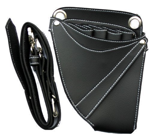 Hairdressing Tools Bag Holster/ Pouch. Black (Black Simple)