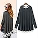 MLG162 2015 The New Loose Autumn Women Fashion bottoming shirt (M, GRAY)