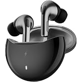 Fire-Boltt Aero TWS Earbuds Custom EQ, Wireless Bluetooth 5.4, Music & App Support, 50H Playtime, Fast Charging Case, 50ms Lo