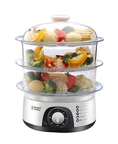 Russell Hobbs England 800-Watts Food Steamer (White)