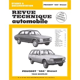 Revue technique automobile, N° 311.5 : Peugeot 504 diesel (tous modèle)