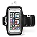 Produktbild iPhone 6s Sportarmband,Easylife Water Resistant Sport Gym Running Armband With Built-in Screen Protector +Key Holder for iPhone 7/6/6s,Galaxy S3/S4,iPhone 5/5s/5c (4.7-Inch) Black