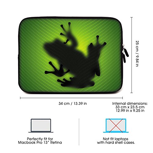 Sidorenko Laptop Tasche f  r 13 - 13 3 Zoll Macbook Pro   Macbook Air   Lenovo   Universal Notebooktasche Schutzh  lle   Laptoptasche aus Neopren  PC 