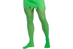 Wicked Costumes Adult Male Green Elf Tights Fancy Dress Accessory