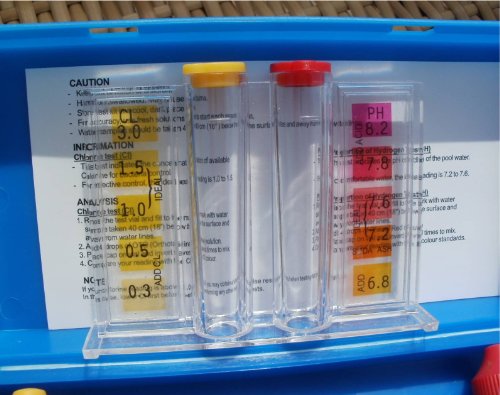 Pooltester, Wassertester Testkit Pool Chlor PH Pooltest Schwimmbad Test DPD - 3