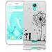Price comparison product image thematys Wiko Jerry 2 Dandelion Silicone Protective Case Soft Case Cover Case Bumper Case Flip smartphone phone backcover Protective sleeve Cell Phone Sleeve