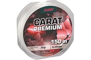 Jaxon Angelschnur Carat Premium 150m Spule 0,10mm-0,45mm Monofile