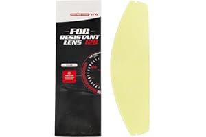 MTDVZR HJ-34P Helmet Visor Replacement,UV Protective Scratch-Resistant Helmet Face Shield Windproof Visor Compatible with HJC C10 (Anti Fog Film)