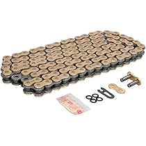 Catena DID 520ATV-76 Colore Oro Con Maglie Di Collegamento - Per ATV E Moto - Foto 1