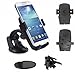 Price comparison product image IMOOVE IBROZ – Car Easy Universal Suction Cup Car Mount for Windscreen, Air Vent or Dashboard Mount for Smartphones iPhone 3, 4, 4S & 5, Samsung Galaxy S2 & S3 & S4/HTC/Sony Xperia/Nokia Lumia/LG.