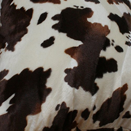 Kissenbezug 2er Pack mit Reißverschluss exclusive Tiermuster 50×50 stylische Zierkissenhülle Kissenhülle Dekokissen Kissen Gepard, Zebra, Giraffe, Kuh (Kuh) - 3