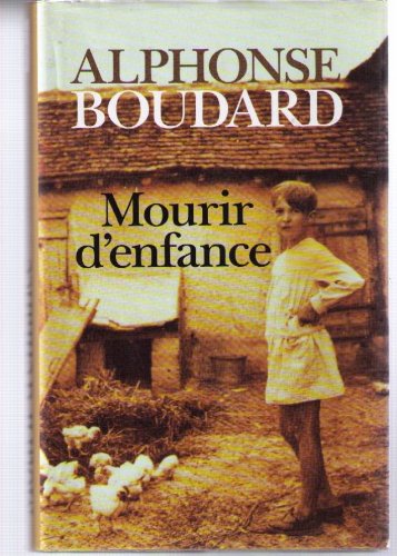 couverture de : Mourir d'enfance