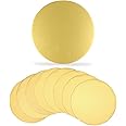 TAKUZA Lot De 10 Présentoirs à Gâteau Ronds, 18 Cm, En Carton, Ronds, Pour Gâteaux Et Tartes