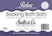 2 Bottles of Bath Salts - Relax & Muscle Soak - Lavender, Ylang Ylang, Mandarin & Grapefruit Essential Oils - Salts & Co Aromatherapy Epsom Salts - 2x500g