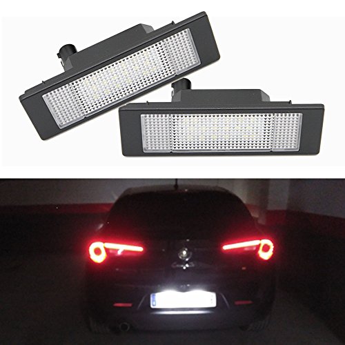 Newsun 2PCS SMD luce targa a LED per 1 Serie E81 E85 E86 E87 E87 N ,6 Series E63 E63 N E64 E64 N