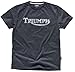 Price comparison product image Genuine Triumph Motorcycles Vintage Logo Grey T-Shirt (Large)