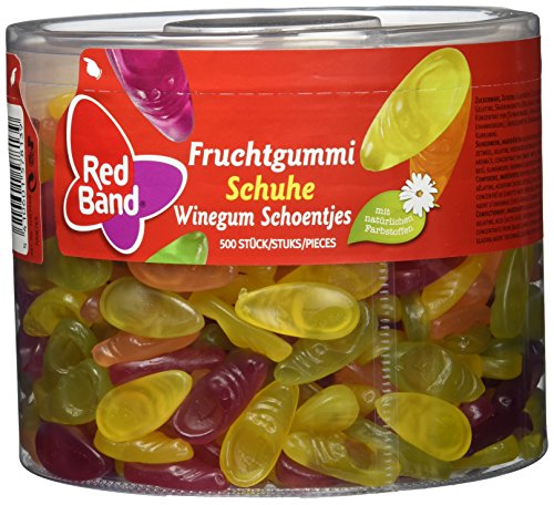 Red Band Fruchtgummi Schuhe, 6er Pack (6 x 1.25 kg)