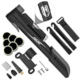 HOCHDRUCK: Getestet bis zu einem starken Druck von 15 Bar und ist damit die stärkste kompakte Mini-Pumpe auf dem Markt. Die Mini-Fahrradpumpe ist für sämtliche Bälle, Fahrräder oder sogar für Motorräder geeignet. Haben Sie schon einmal eine Fahrrad Pumpe gesehen, die für Bälle, Fahrräder und sogar Ihren Roller verwendet werden kann? Die Zoegate Fahrradpumpe ist vielseitig einsetzbar!