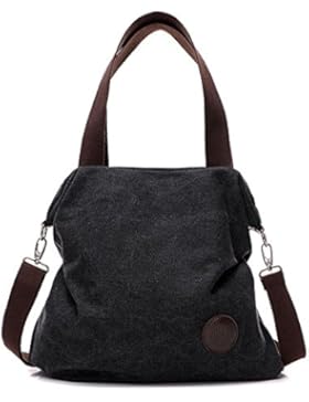 Damen praktisch und schön große Kapazität canvas Handtasche Schultertasche