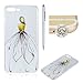 Produktbild SKYXD Fall für iPhone 7 Plus / iPhone 8 Plus 5.5" entworfen mit Zurück Mädchen-Muster-transparenter Kristallfreier ultra dünner TPU Silikon iPhone 7 Plus / iPhone 8 Plus rückseitige Abdeckungs-Haut + 1 x-Screen-Schreibkopf + 1 x Staub-Stecker