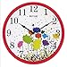 Produktbild Exquisite Silent Metal Sweep Geschenk Uhr Heirat Wanduhr Modern Chinese Pastoral Uhr Home Living Room Elektronische Uhr , red