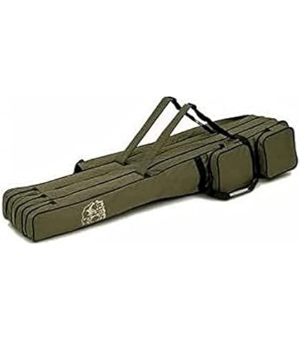 Borsa Per Mulinello Da Pesca ALOMEJOR - 4 Strati Organizer, Cerniere Doppie, Regolabile